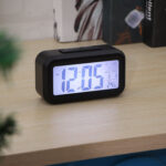 ساعت رومیزی دیجیتالی اسمارت کلاک مشکی