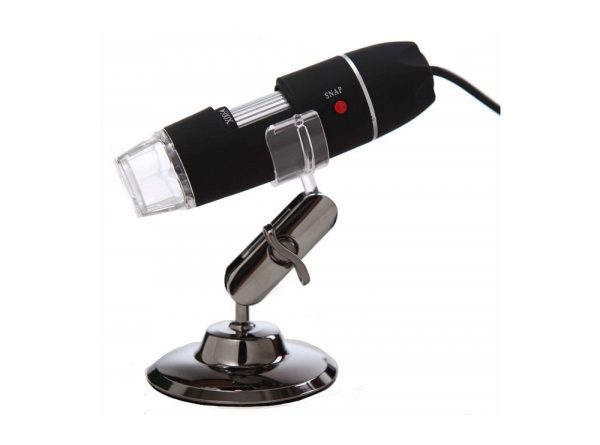 میکروسکوپ دیجیتال ۵۰۰X USB Digital Microscope پایه چرخان
