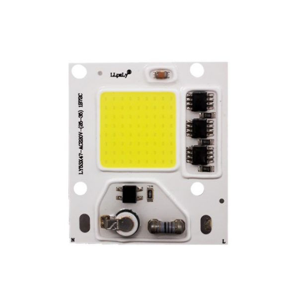 LED COB سفید مهتابی ۳۰W 220V با درایور داخلی