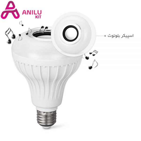 لامپ هوشمند RGB دارای اسپیکر بلوتوثی Music Bulb