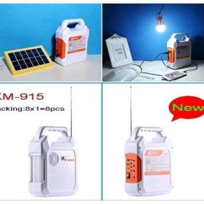 سیستم روشنایی خورشیدی کامی سیف مدل KM-915