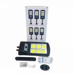 چراغ خورشیدی خیابانی مدل W756-6 (COB)