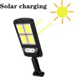 پروژکتور خورشیدی خیابانی مدل W756 - 4(COB)