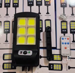 چراغ خورشیدی خیابانی مدل W756-6 (COB)