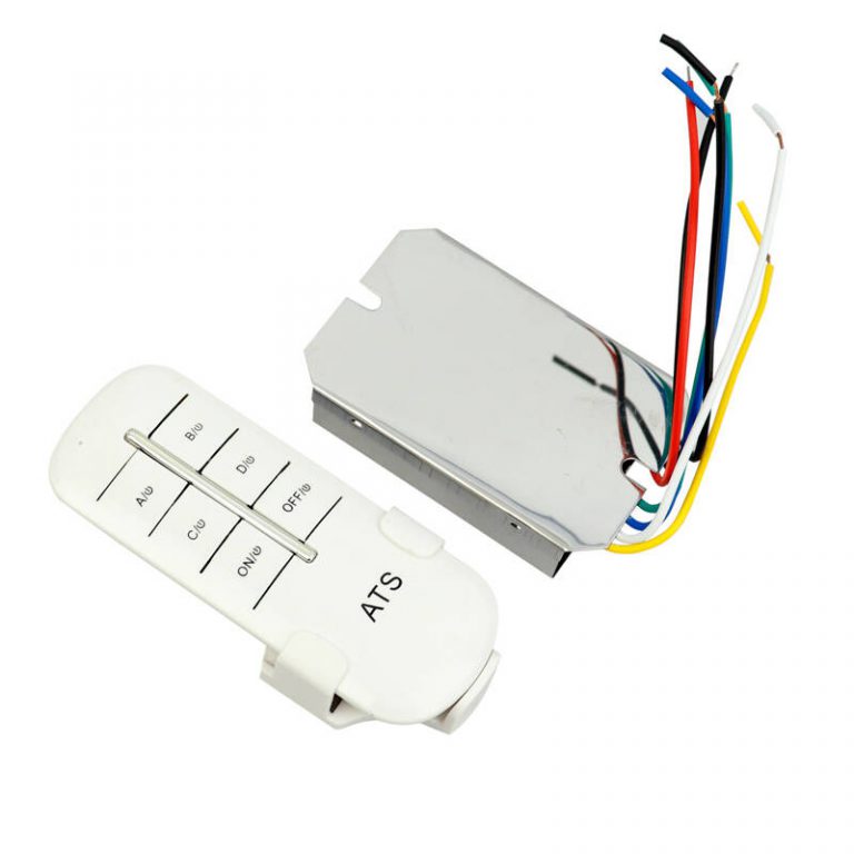 ریموت کنترل 4 کاناله 220VAC مدل QH805 کنترل کردن تجهیزات برقی از راه