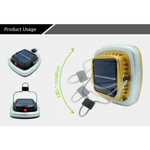 چراغ چادری و کمپینگ شارژی خورشیدی مدل AS0506