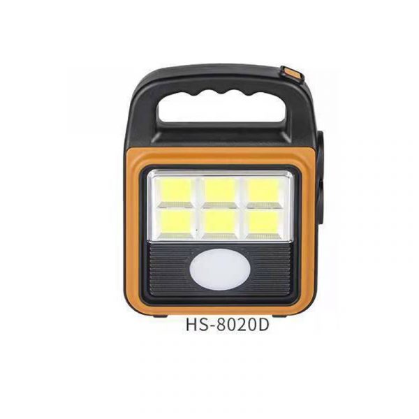خرید چراغ قوه و چراغ اضطراری شارژی خورشیدی HS-8020D