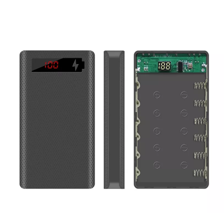 خرید کیس پاوربانک 6 باتری مدل L6 با ورودی Micro – Type-C و دو خروجی USB