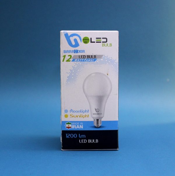 قیمت لامپ ال ای دی حبابی 12 ولت ،12 وات دی سی