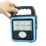 خرید چراغ قوه و چراغ اضطراری شارژی خورشیدی HS-8020A