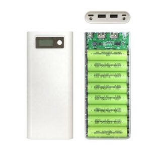 کیس-پاوربانک-8-باتری-مدل-S8-با-ورودی-Micro-Type-C-و-دو-خروجی-USB-3