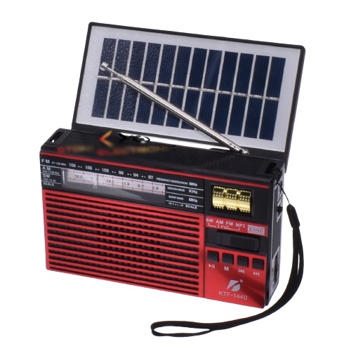 قیمت و خرید رادیو اسپیکر خورشیدی بلوتوثی شارژی مدل KTF-1440