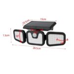 پروژکتور خورشیدی سه تکه