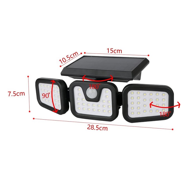 پروژکتور خورشیدی سه تکه