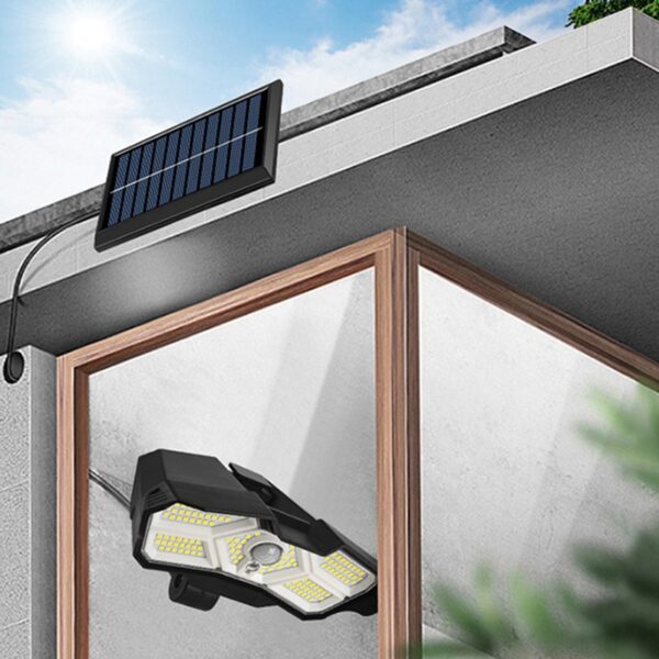 خرید چراغ خورشیدی چندکاره با پنل جدا مدل KXK-600C