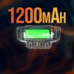 بهترین چراغ پیشانی شارژی پنج لامپه مدل HX-810