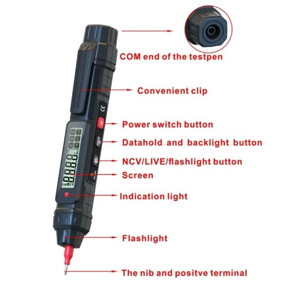 مولتی متر اتورنج قلمی مدل TS20A
