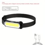 هدلایت شارژی پر نور COB