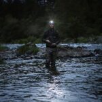 چراغ پیشانی پر نور برای ماهیگیری