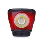 چراغ دوچرخه شارژی خورشیدی بوق دار LY-17