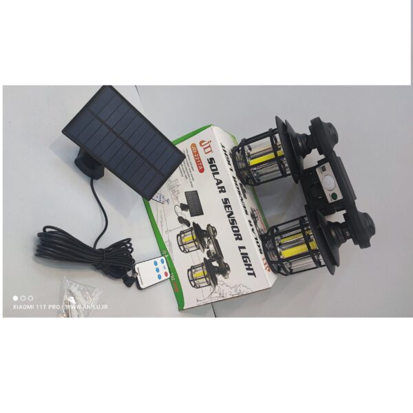 خرید چراغ خورشیدی سنسوردار با پنل جدا مدل JD-2217A