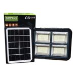 قیمت پروژکتور شارژی خورشیدی 200 وات GDPLUS مدل GD-2207B