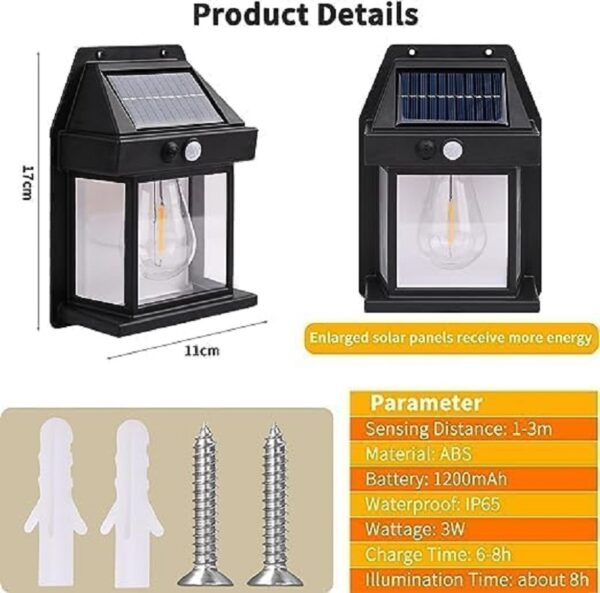 قیمت و خرید چراغ دیوارکوب خورشیدی
