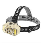 چراغ پیشانی COB+4 led مدل HX-815