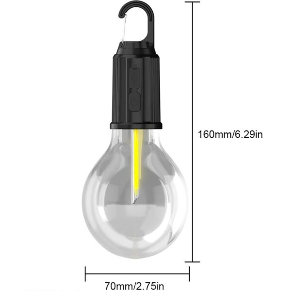 خرید لامپ شارژی کمپی فیلامنتی مدل t01