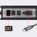 چراغ قوه (UV چهار لامپه ZINGARO مدل S-87