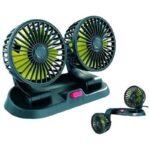 پنکه خودرو فندکی خودرو دو قلو مدل MARS-X666