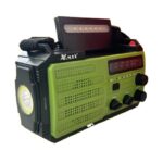 خرید رادیو و پاور بانک اضطراری خورشیدی چراغ دار ویمکس مدل V-FM02-891