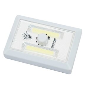 اضطراری 2COB LED باتری خور ولوم دار