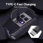 بهترین چراغ دوچرخه شارژی مدل L-S75