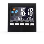 ساعت دیجیتالی رومیزی با دماسنج و رطوبت سنج مدل 2159T