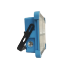 قیمت و خرید پروژکتور شارژی خورشیدی (شش باتری) با پنل تاشو و چراغ قوه