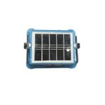 قیمت پروژکتور شارژی خورشیدی (شش باتری) با پنل تاشو و چراغ قوه مدل KM-731