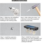 قیمت چراغ دیوارکوب خورشیدی سه لامپ مدل YT-819(3W)