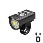 چراغ دوچرخه شارژی فتوسل دار مدل L-S75