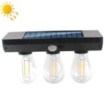 چراغ دیوارکوب خورشیدی سه لامپ مدل YT-819(3W)