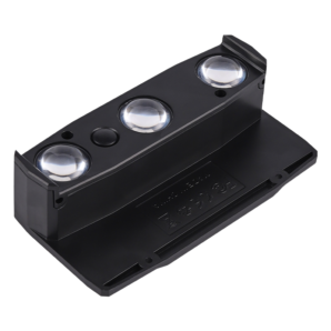 چراغ دیواری دکوراتیو خورشیدی سه لنز 9 رنگ