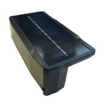 چراغ دیواری و پله ای دکوراتیو خورشیدی سه لنز