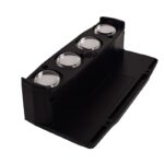 چراغ دیواری و پله ای دکوراتیو خورشیدی چهار لنز 9 رنگ