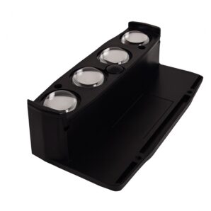 چراغ دیواری و پله ای دکوراتیو خورشیدی چهار لنز 9 رنگ