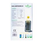 بهترین پنل خورشیدی شارژ موبایل سی سی لمپ مدل CL-638