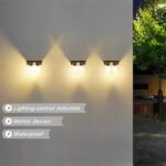 دیوارکوب خورشیدی دو لامپ مدل YT-819(2W)