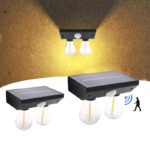 قیمت چراغ دیوارکوب خورشیدی دو لامپ مدل YT-819(2W)