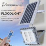 پروژکتور-خورشیدی-پنل-جدا-400-وات-با-پرتاب-نور