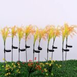 چراغ باغچه‌ای دفنی طرح خوشه برنج