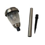 چراغ باغچه ای خورشیدی فلزی